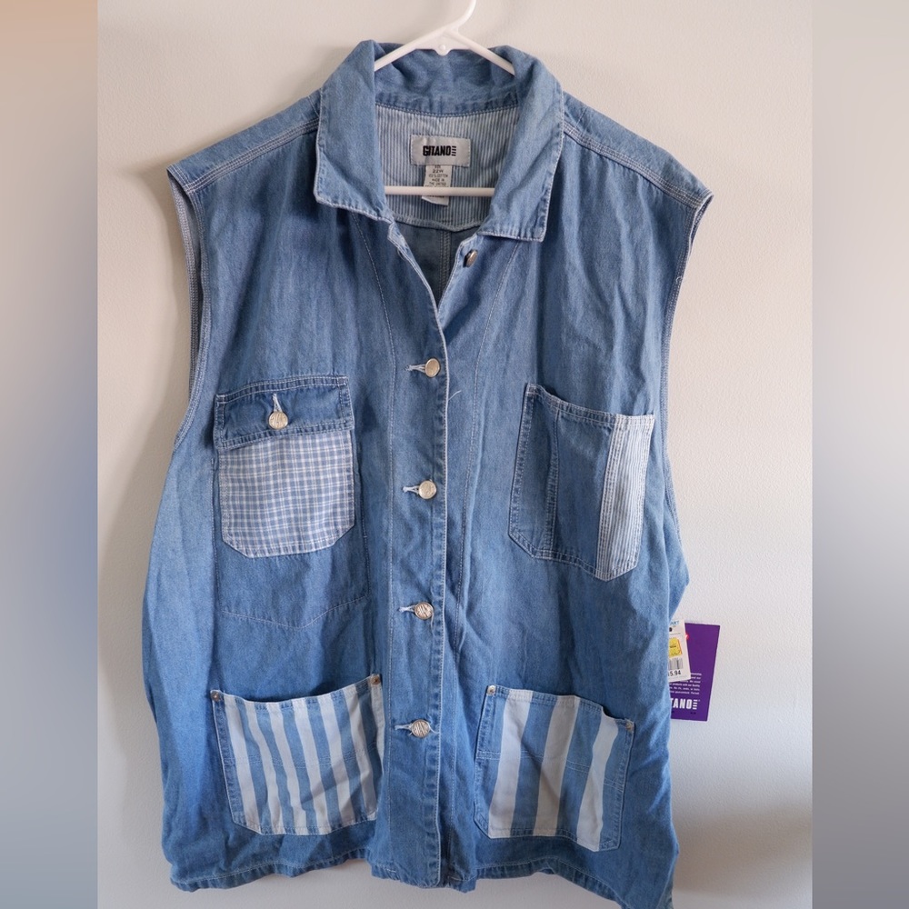 90s plus size vest